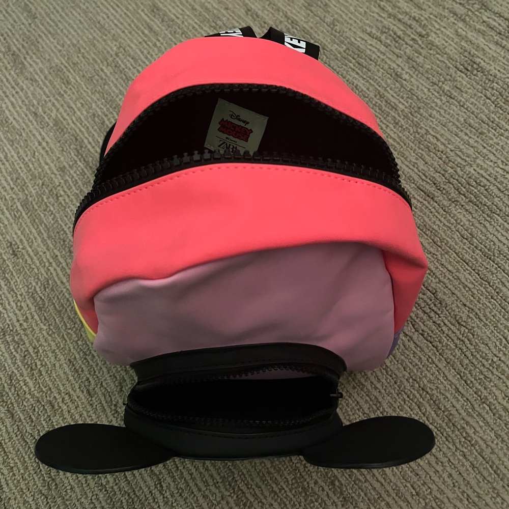 Zara Mini Mickey Mouse Disney Backpack - image 5
